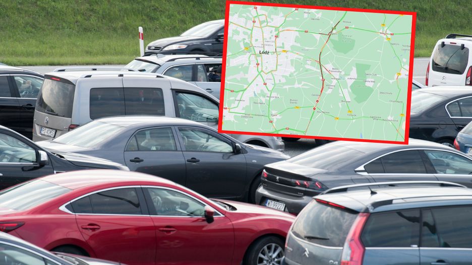 Ośmiokilometrowy korek na A1 po wypadku / Zdjęcie ilustracyjne