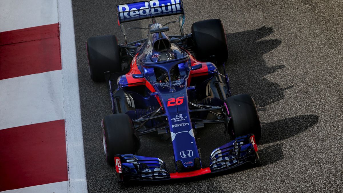 Materiały prasowe / Toro Rosso / Na zdjęciu: Daniił Kwiat w barwach Toro Rosso