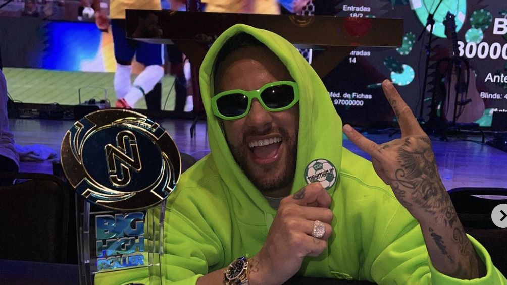 Neymar wygrał turniej pokerowy 