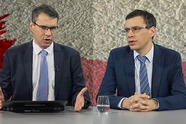 Bracia Michał i Jacek Karnowscy. 