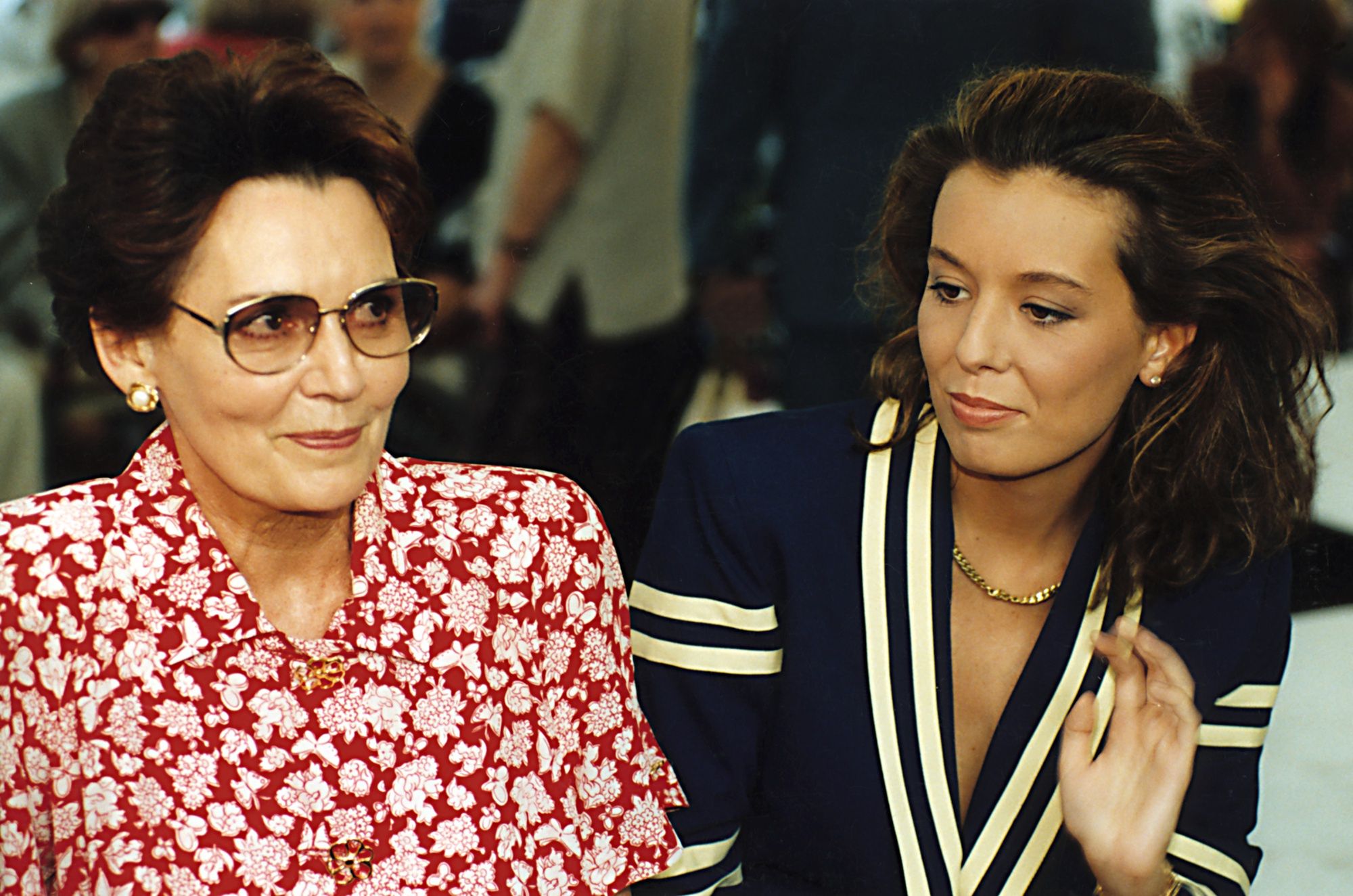 Bożena i Sandra Walter w 1998 roku