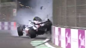 Fatalny wypadek Micka Schumachera. Bolid rozpadł się na kawałki