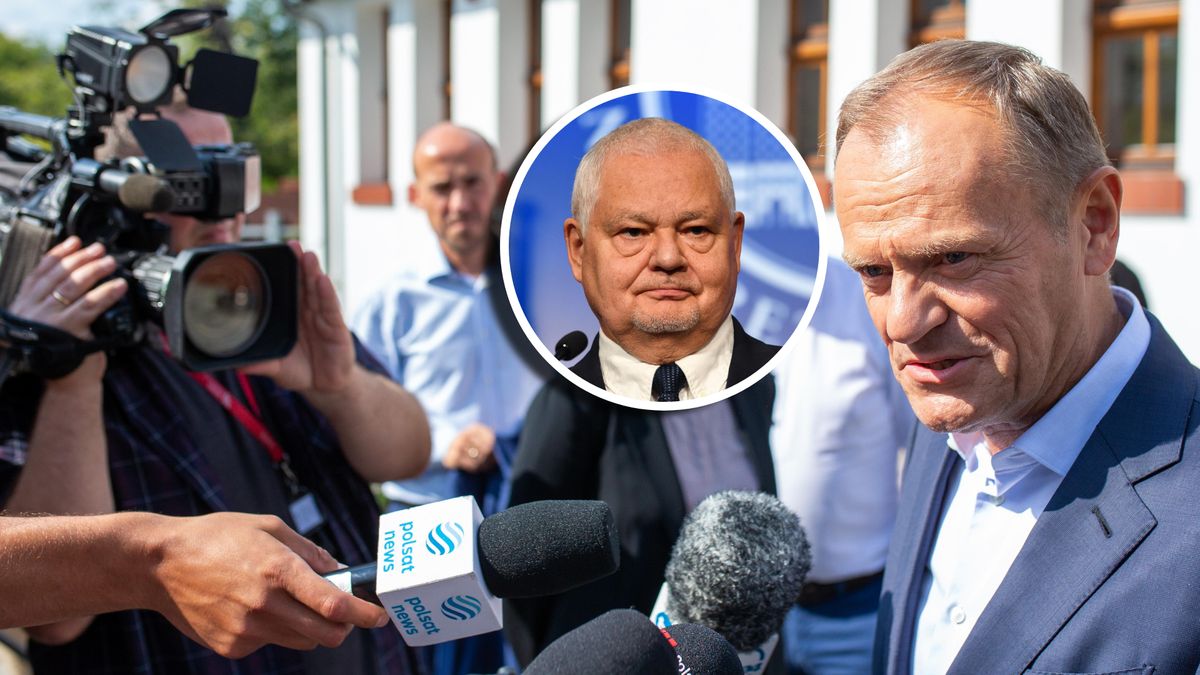 Donald Tusk, Adam Glapiński