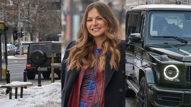 Kulisy przyjazdu Anny Lewandowskiej do studia "DDTVN": Szofer podwiózł ją do zatoczki i wysadził przy zaspach (ZDJĘCIA)