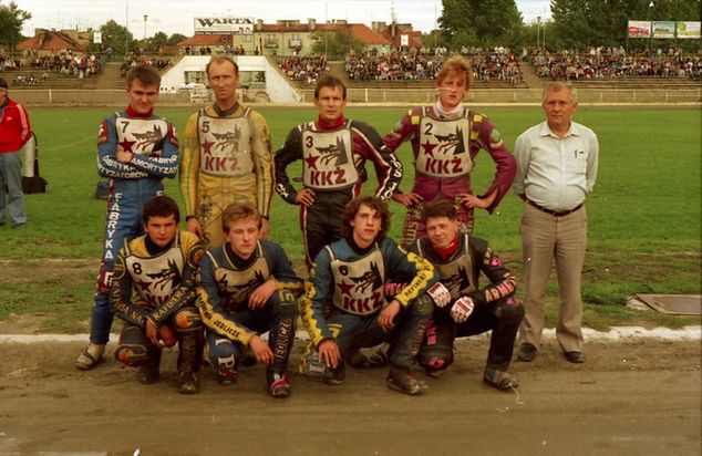 Jerzy Głogowski (z numerem 3) w barwach KKŻ-u Krosno(fot. S. Szalak)