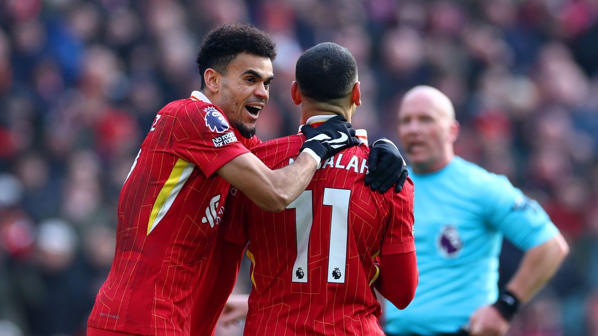 Getty Images / Chris Brunskill/Fantasista/Getty Images / Na zdjęciu: Luis Diaz i Mohamed Salah