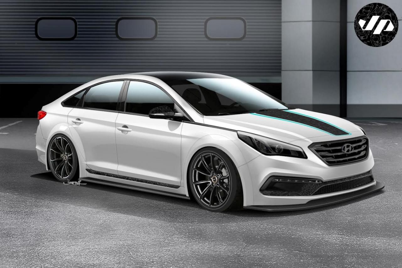 Hyundai JP Edition Sonata na SEMA Show