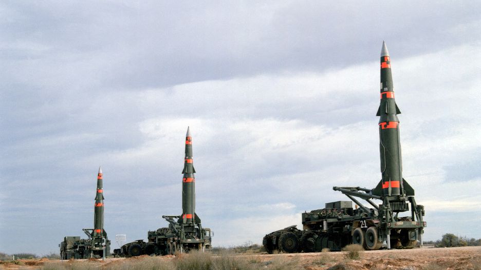 Gotowe do startu pociski Pershing II