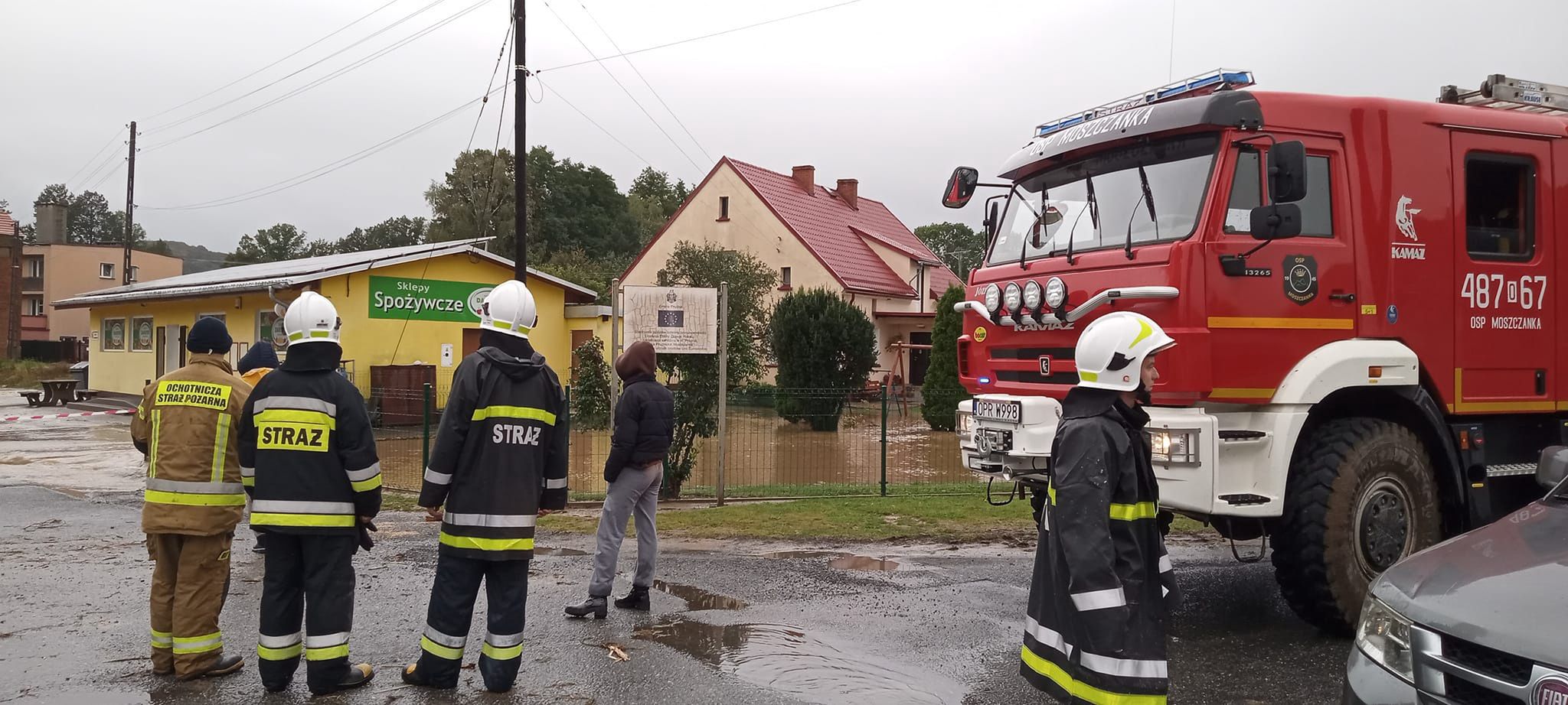 Strażacy OSP Moszczanka