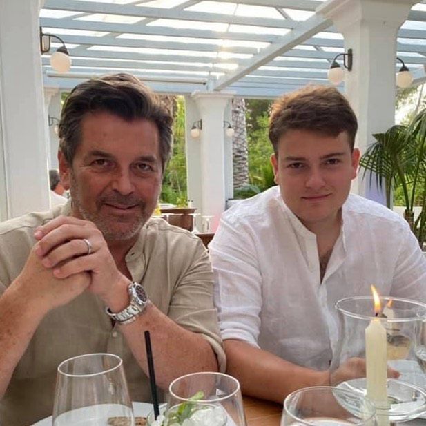 Thomas Anders i jego syn Alexander