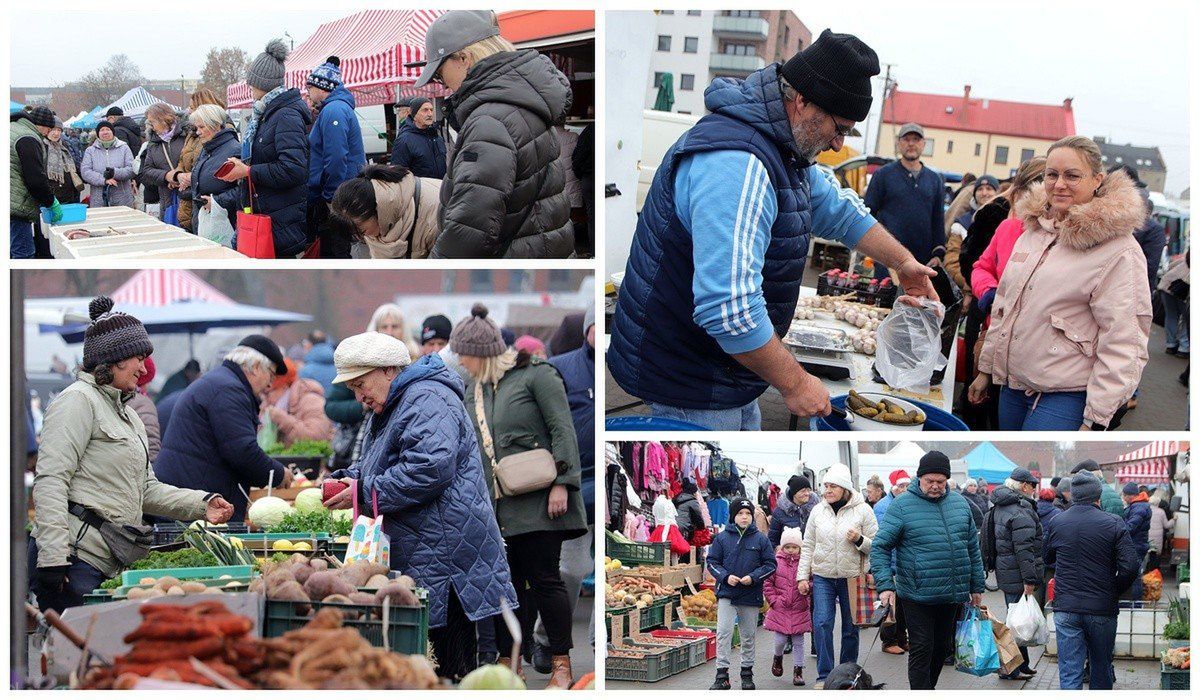 Włocławek: Tanie warzywa i ryby na Kaliskiej. Zdjęcia