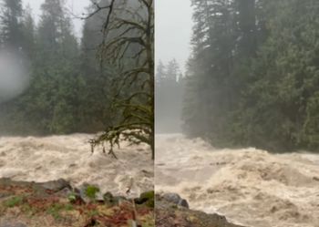 "Rzeki atmosferyczne" w stanie Waszyngton. Ogłoszono stan wyjątkowy