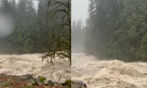 "Rzeki atmosferyczne" w stanie Waszyngton. Ogłoszono stan wyjątkowy