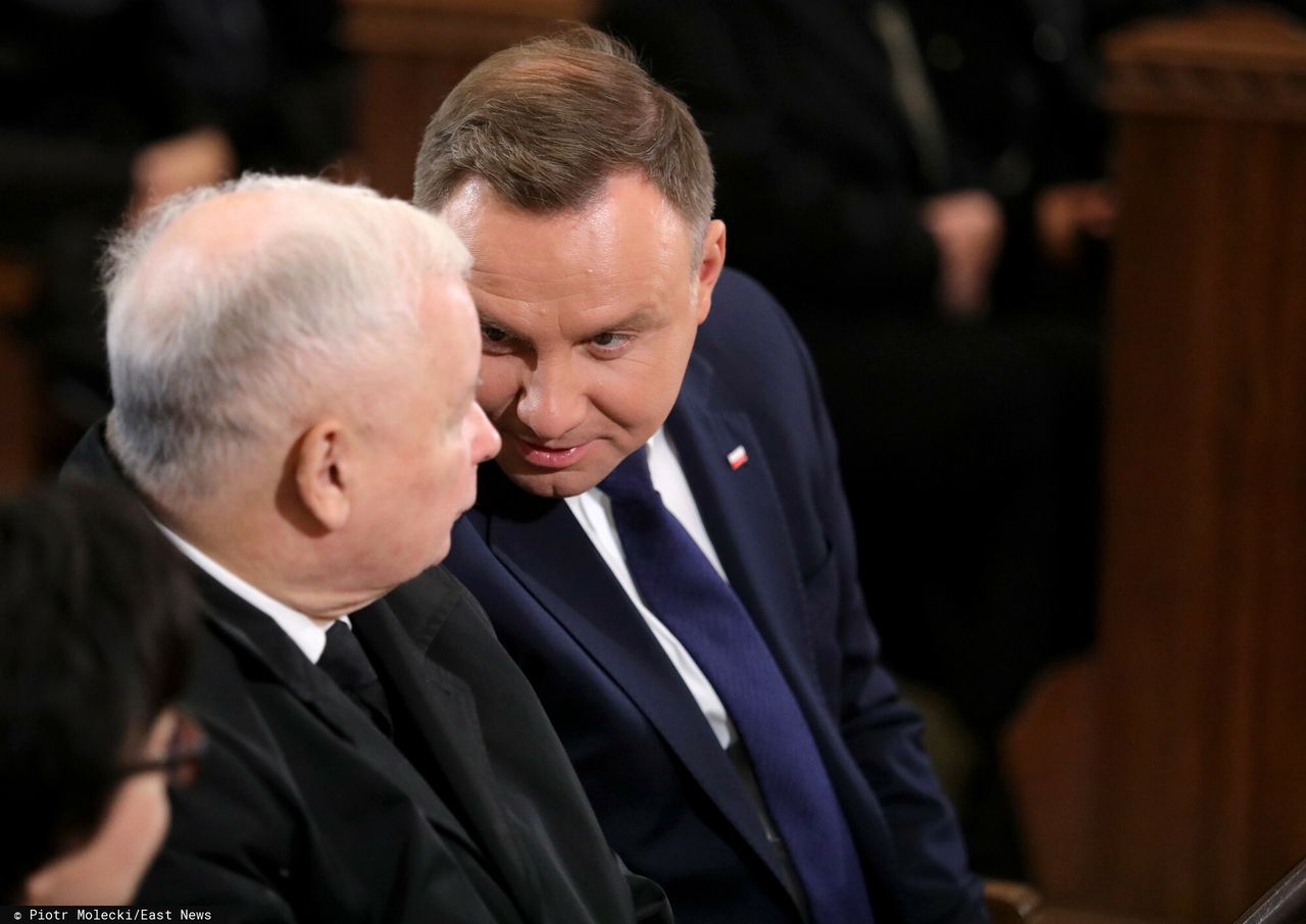 Jarosław Kaczyński i Andrzej Duda