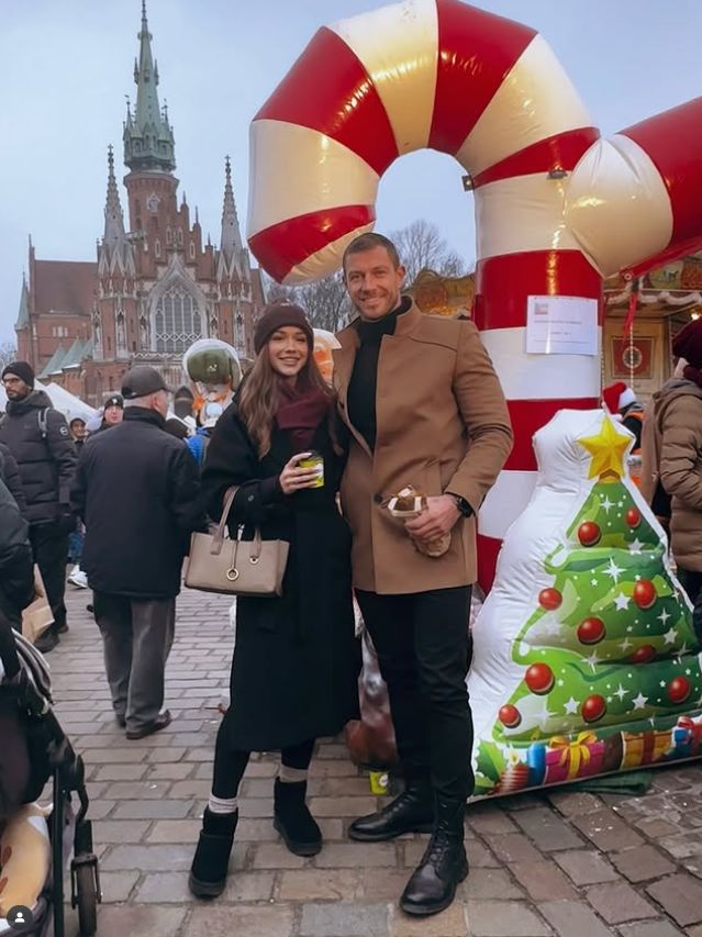 Dariusz Pachut z partnerką