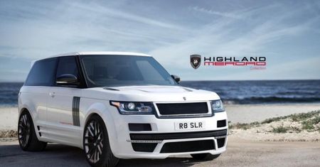 Krótki, ale mocny – Merdad Range Rover Coupé Highland 700 GTC Concept (2013)