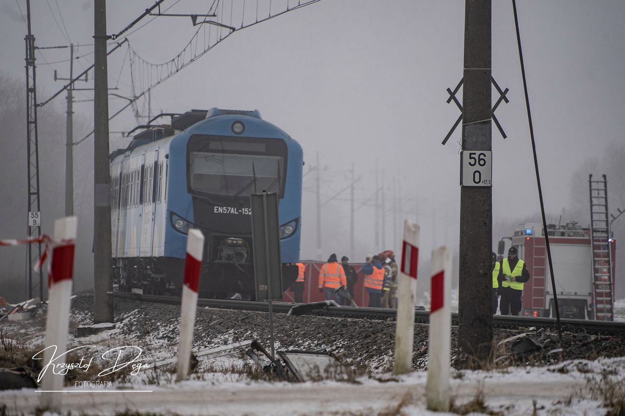 Śmiertelny wypadek na torach w Budzyniu. Nie żyje 1 osoba