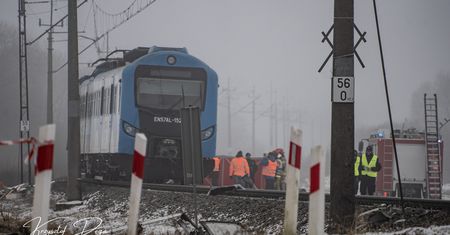 Śmiertelny wypadek na torach w Budzyniu. Nie żyje 1 osoba