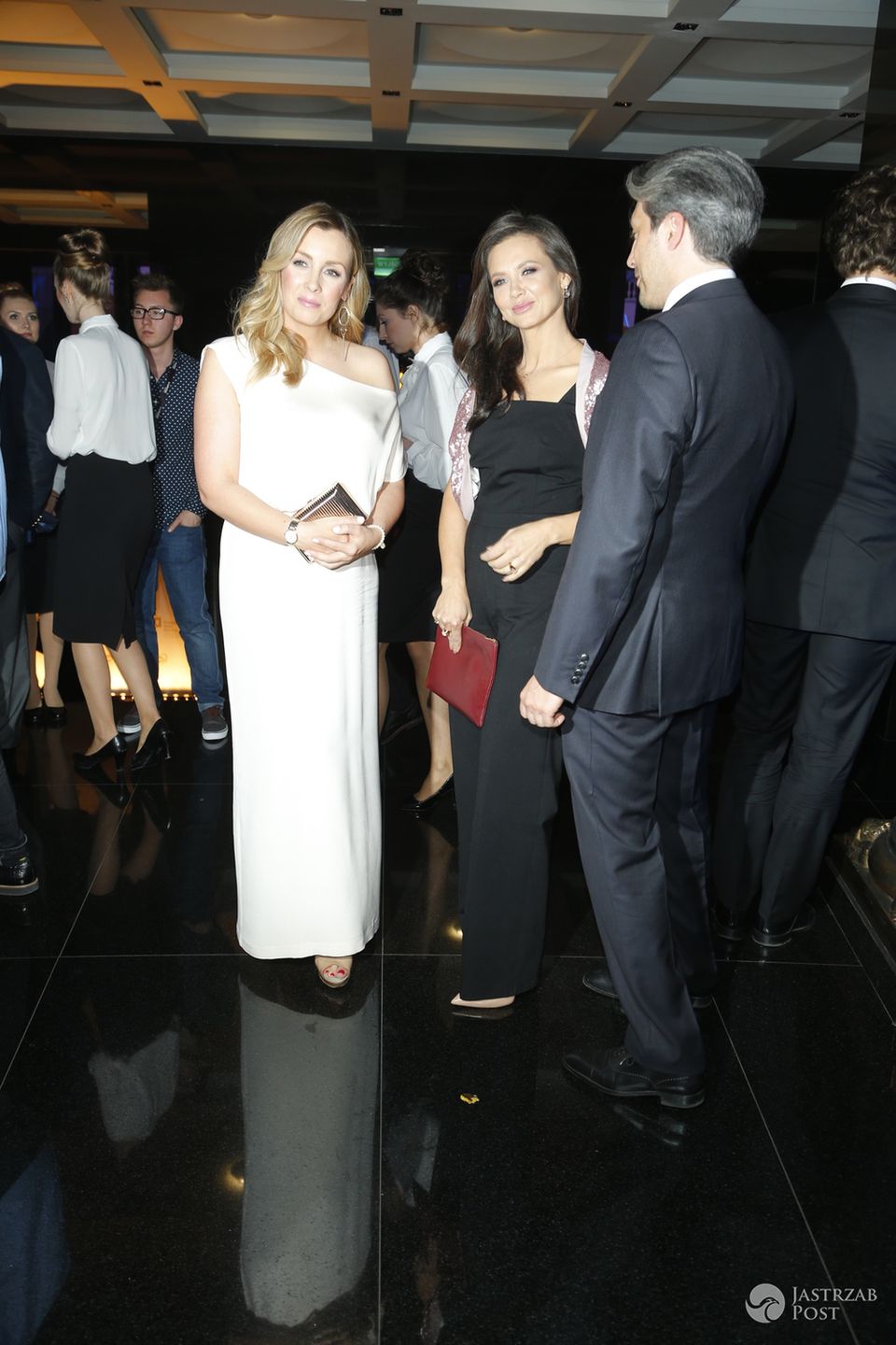 Karolina Ferenstein i Kinga Rusin na gali biznesu 2016
