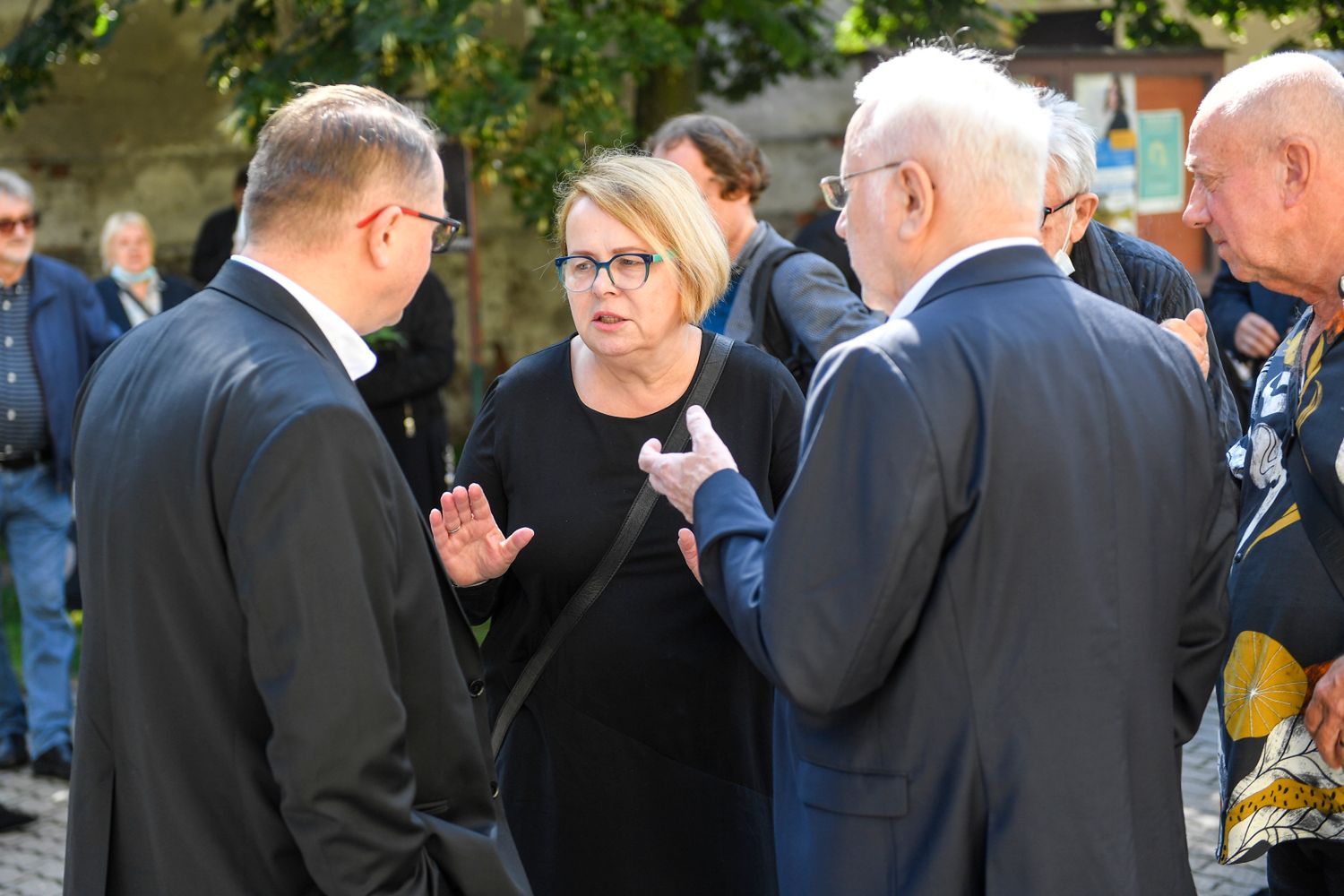 Pogrzeb Jerzego "Dudusia" Matuszkiewicza - Ilona Łepkowska