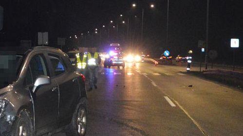 potrącenie wypadek