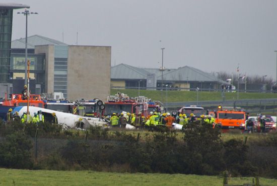 Katastrofa samolotu w Irlandii - sześć osób nie żyje
