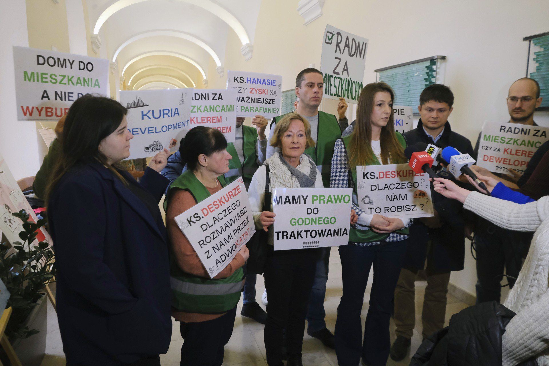 Mieszkańcy os. Maltańskiego na sesji Rady Miasta Poznania