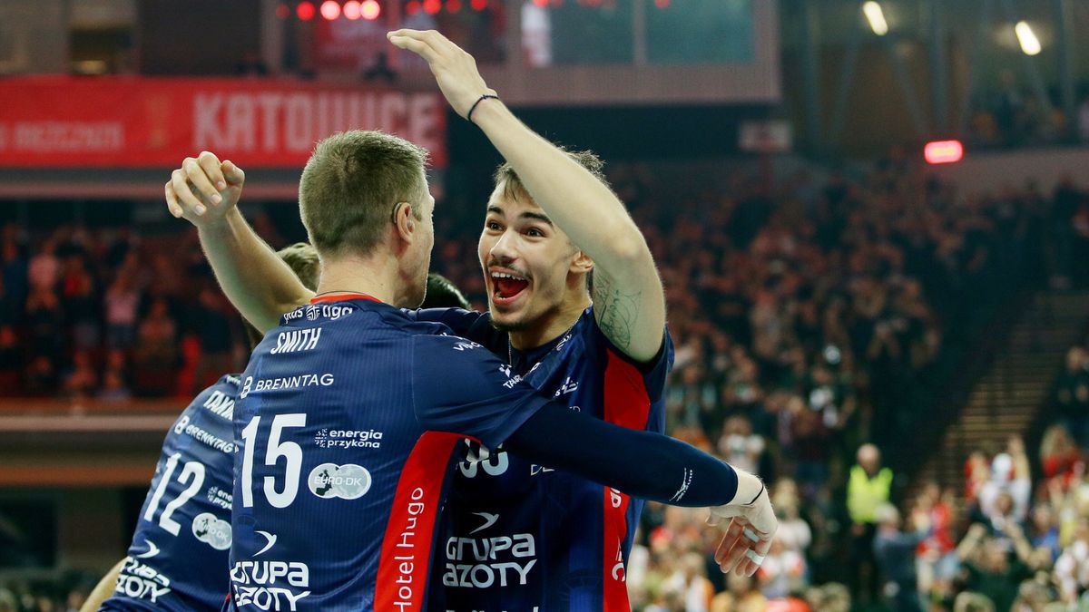 PAP / Zbigniew Meissner / Na zdjęciu: siatkarze ZAKSY Kędzierzyn-Koźle