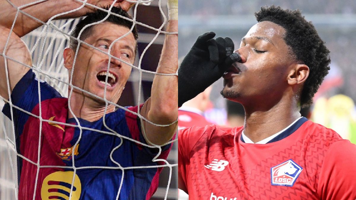 Getty Images / ANP / Na zdjęciu: Robert Lewandowski i Jonathan David