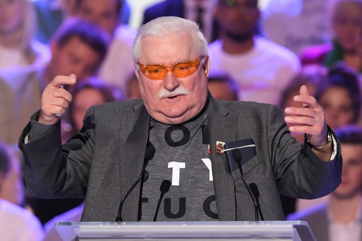 Wybory parlamentarne 2019. Lech Wałęsa po niedzielnym wystąpieniu. "Nie posłucham Was"