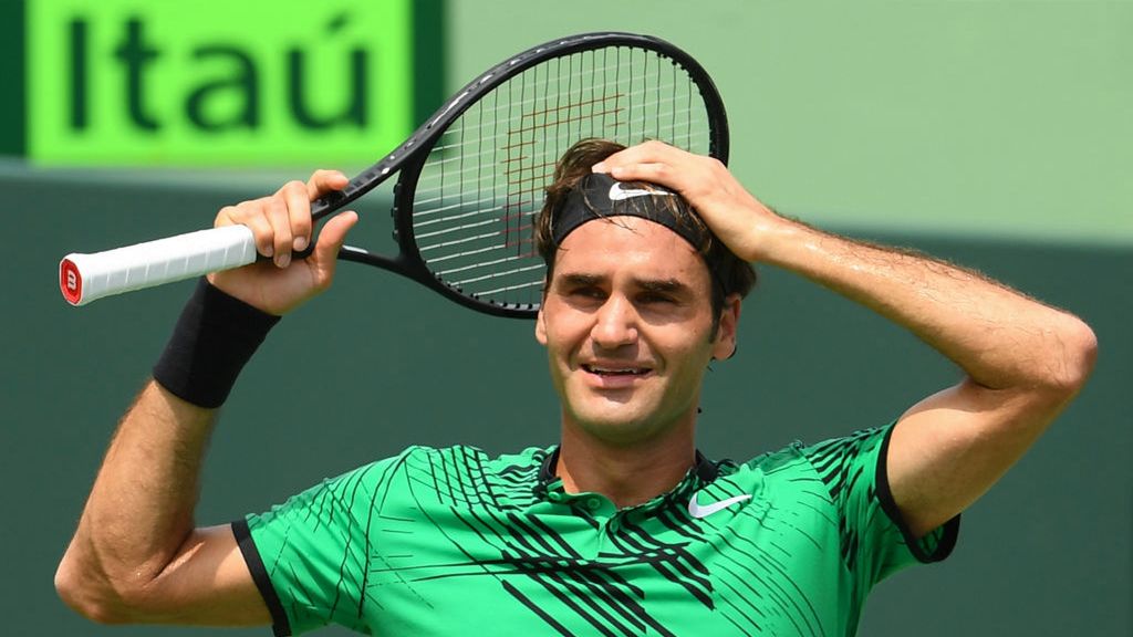 Getty Images / Rob Foldy / Na zdjęciu: Roger Federer wygrał Miami Open 2017