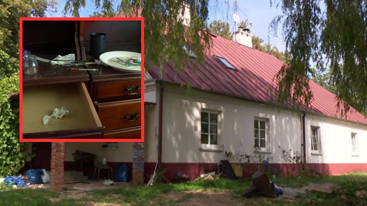 Wynajął dworek. Najemcy zostawili go w opłakanym stanie.