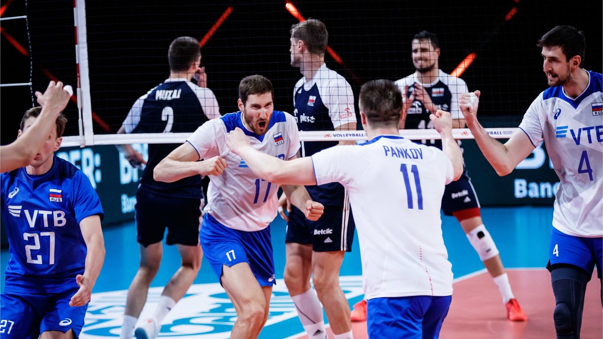 Zdjęcie okładkowe artykułu: Materiały prasowe / FIVB / Na zdjęciu: reprezentanci Rosji w meczu z Polską