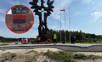 Pomnik "Rzeź Wołyńska” zdewastowany. Policja szuka sprawcy