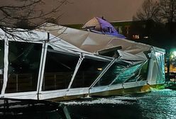 Runął dach. Mersenburg stracił atrakcję, nim ją otworzył