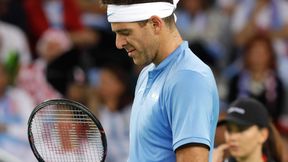 Juan Martin del Potro: Cierpiałem, gdy nie mogłem grać