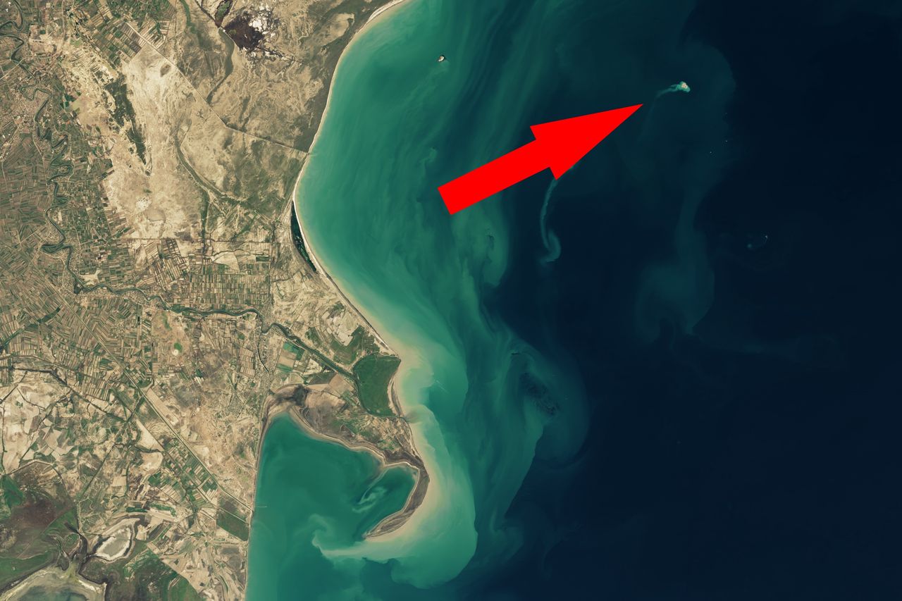 Mystery island in Caspian Sea emerges then vanishes quickly