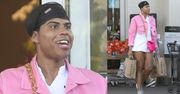Uradowany EJ Johnson wychodzi z ekskluzywnego marketu w Beverly Hills, odsłaniając nogi w mini (ZDJĘCIA)