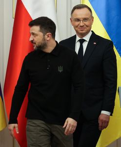 Zamieszanie na konferencji Zełenskiego po pytaniu o Wołyń. "To do mnie?"