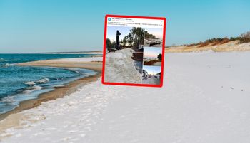 "Nie uwierzycie". Niosą się zdjęcia znad Bałtyku. To nie żart