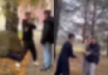 Skandaliczne nagranie w sieci. Uczniowie maltretują kolegę