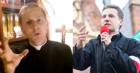 Ksiądz-nacjonalista o Żydach: "To wrogowie Chrystusa, nienawidzą nas. Musimy WYTOCZYĆ WOJNĘ!" (WIDEO)