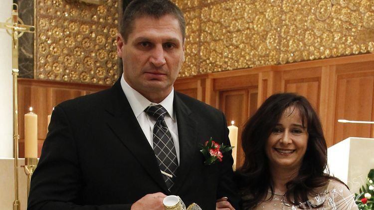 Andrzej Gołota i Mariola Gołota odnowili przysięgę małżeńską
(Fot. AKPA)