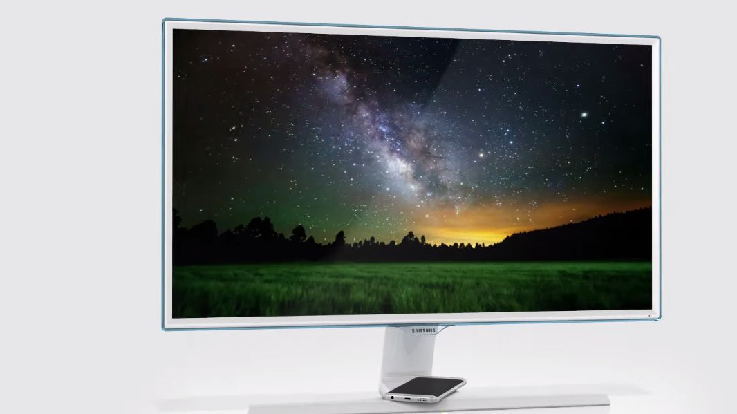 Bezprzewodowa ładowarka w monitorze to świetny pomysł. Szkoda, że spóźniony 1