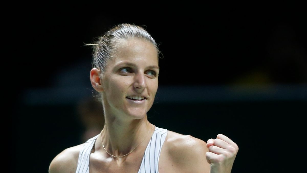PAP/EPA / WALLACE WOON / Na zdjęciu: Karolina Pliskova
