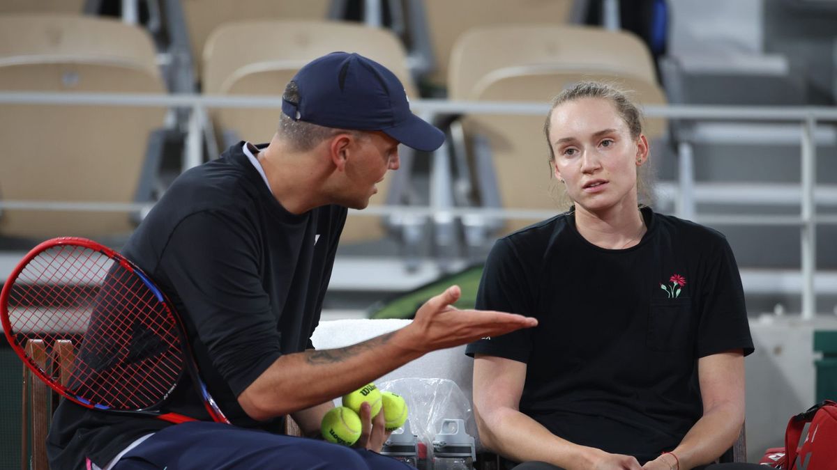 Getty Images / Tim Clayton/Corbis / Od lewej: Stefan Vukov i Jelena Rybakina