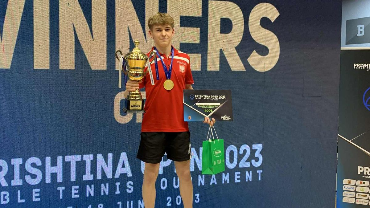 Materiały prasowe / PZTS / Na zdjęciu: Miłosz Sawczak