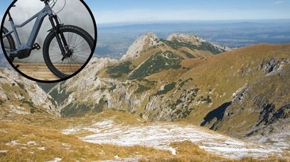 Z rowerem na Giewont? Strażnicy w szoku, gdy to zobaczyli