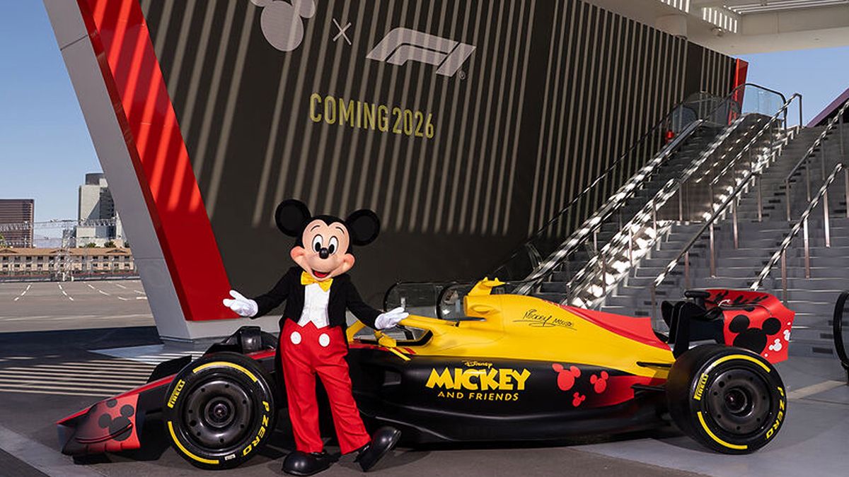 Materiały prasowe / F1 / Na zdjęciu: Myszka Miki będzie promować F1