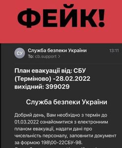 Українців попереджають про фейкові листи начебто від СБУ про евакуацію